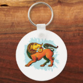 Gajasinha – Mythical Guardian of Strength Sleutelhanger (Voorkant)