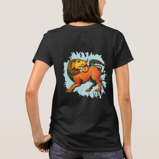 Gajasinha – Mythical Guardian of Strength T-shirt (Achterkant)