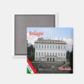 GAL001 BELLAGIO, Lago Maggiore, Italië, Koelkast Magneet (Voorkant / Achterkant)
