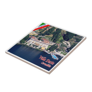 GAL027 CERNOBBIO, Comomeer, Italië, Tegeltje