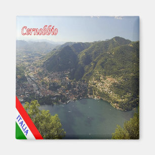 GAL029 CERNOBBIO, Comomeer, Italië, Koelkast Magneet