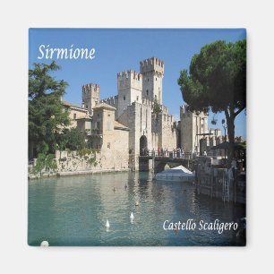 GAL111 SIRMIONE, Gardameer, Kasteel Scaligero, Magneet