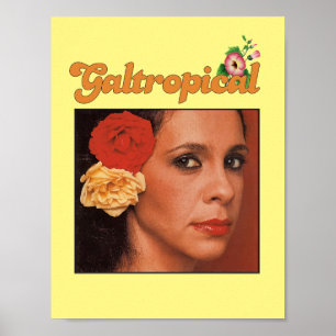 Gal Costa Galtropical Roos  Girl Poster