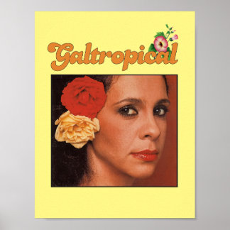 Gal Costa Galtropical Roos Girl Poster