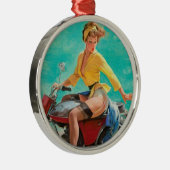  Gal Metalen Ornament (Rechts)