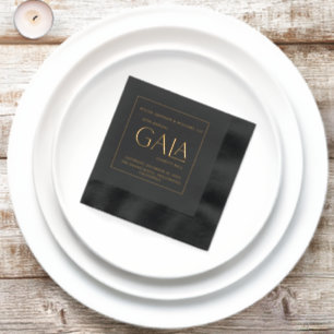 Gala Charity Ball Collecte de fonds annuelle Black