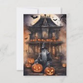 Gala de Goblin : Invitation du parti Halloween à B (Devant)