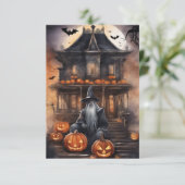 Gala de Goblin : Invitation du parti Halloween à B (Debout devant)