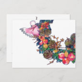 Gala met Kerst C Feestdagenkaart (Voorkant / Achterkant)