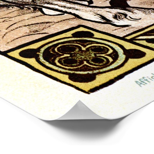 gala, middeleeuws poster (Hoek)