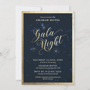 Gala Night Sterrennacht Sky Uitnodiging