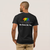 Gala Pride & Diversity Be Bold T-shirt (Dos entier)