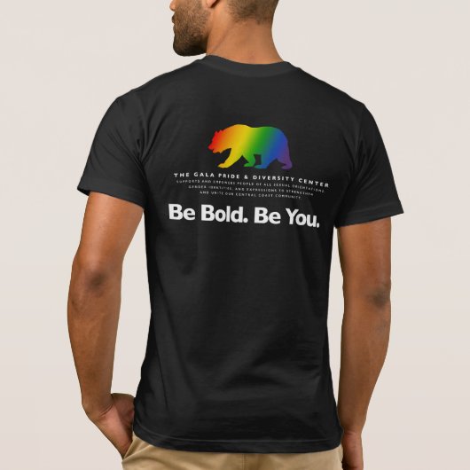 Gala Pride & Diversity Be Bold T-shirt (Dos)