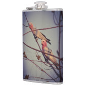 Gala vogels in boom 2 heupfles (Links)