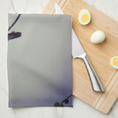 Gala vogels in boom 3 theedoek (Quarter Fold)