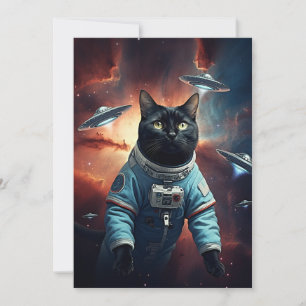 Galactic Cat Astronaut Kaart