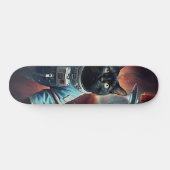 Galactic Cat Astronaut Skateboard (Horizontaal)