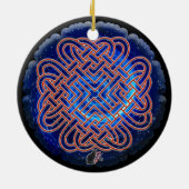 Galactic Celtic Love Knot Ornament (Achterkant)