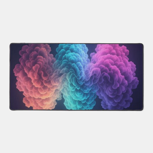 Galactic cloud design desk mat  (Recto)