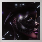Galactic Cyborg Poster (Voorkant)