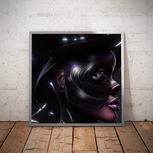 Galactic Cyborg Poster