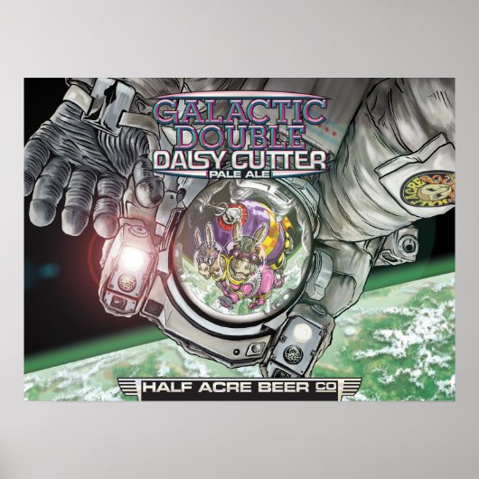 Galactic Double Daisy Cutter 2015 Poster (Voorkant)