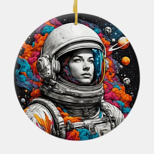 Galactic Elegance Ornament (Achterkant)