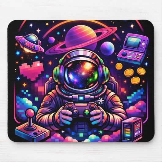 Galactic gamer by me  muismat (Voorkant)