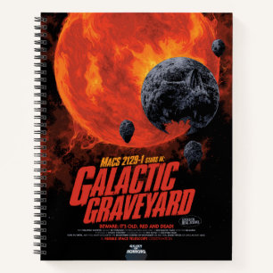 Galactic Graveyard Poster, Macs 2129-1. Notitieboek