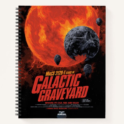 Galactic Graveyard Poster, Macs 2129-1. Notitieboek (Voorkant)