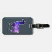 Galactic Llama Bagagelabel (Voorkant horizontaal)