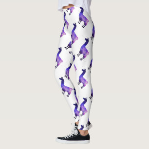 Galactic Llama Leggings