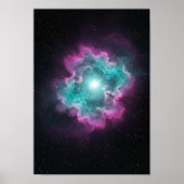 Galactic Nebula Space Print (Voorkant)