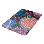 Galactic Neighborhood: Abstract Art Badmat (Gekanteld)