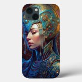 Galactic Queen Science Fiction Fantasy Art Case-Mate iPhone Case (Achterkant)