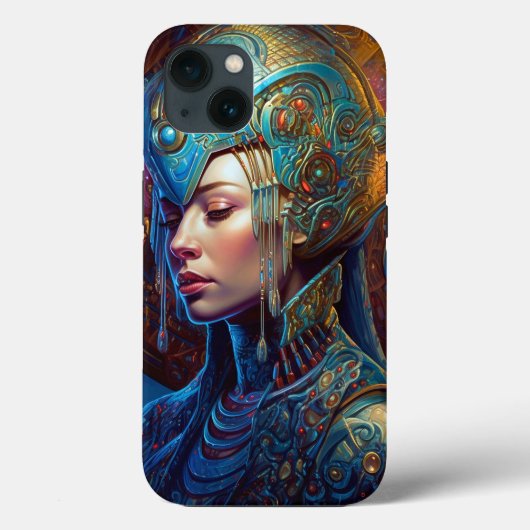 Galactic Queen Science Fiction Fantasy Art Case-Mate iPhone Case (Achterkant)