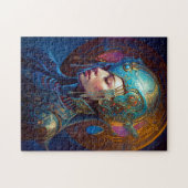 Galactic Queen Science Fiction Fantasy Art Legpuzzel (Horizontaal)