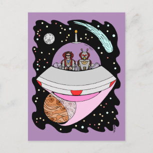 Galactic Road Trip 2018 Briefkaart