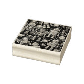 Galactic robot exploration cosmic 	rubberstempel (Stempel)