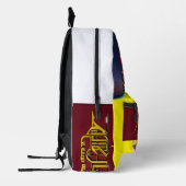 Galactic Starfleet Crew: Moed Go Beyond beroemd ge Bedrukte Rugzak (Links)