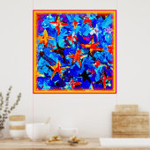 Galactic Stars Dreams. Bestel nu Poster (Keuken)