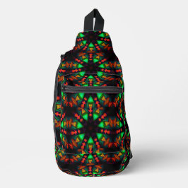 Galactic Tribe Fire Medicine Wiel Sling Bag