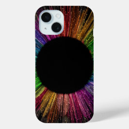 Galactic Vortex: iPhone 15 Black Hole Edition Hoes
