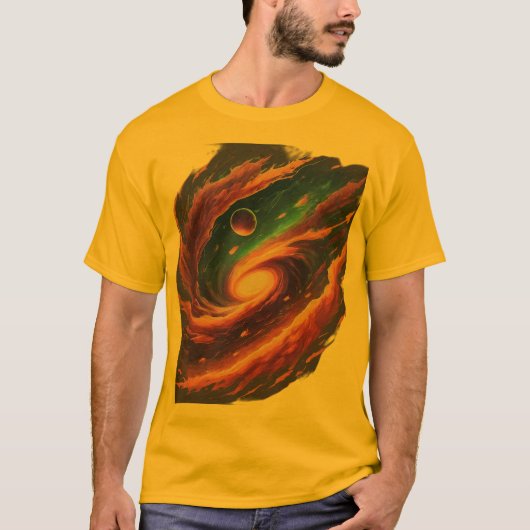 Galactic Vortex T-shirt (Voorkant)