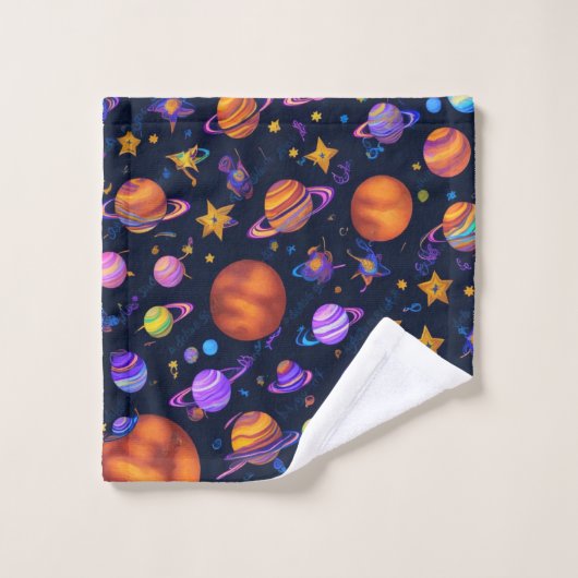 Galactic Wonderland - Bad Handdoek (Wasdoekje)