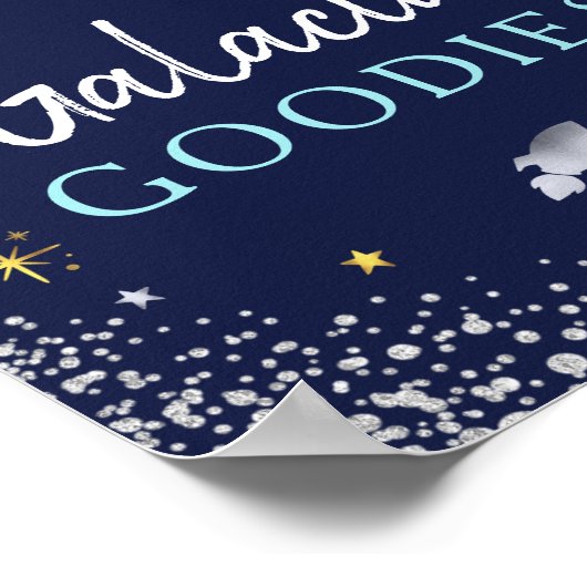 Galactique Goodies Space Galaxy Poster d'anniversa (Coin)