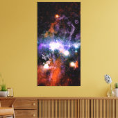 Galactisch centrum van Melkweg Galaxy X-Ray Hubble Canvas Afdruk (Insitu (Woonkamer))