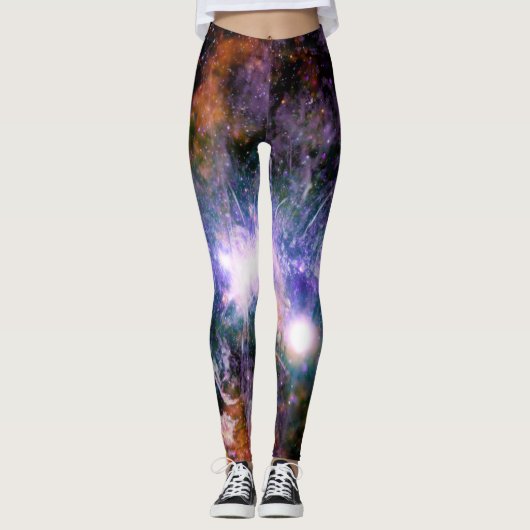 Galactisch centrum van Melkweg Galaxy X-Ray Hubble Leggings (Voorkant)