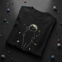 Galactisch Kat Voyager-ontwerp – Ruimtekater Astro