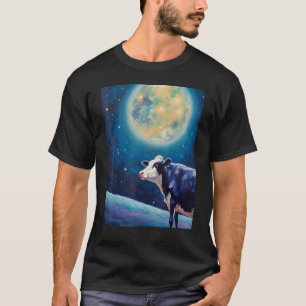 Galactisch Koe-heelal Adoreerbare Rundvee Voorbij  T-shirt